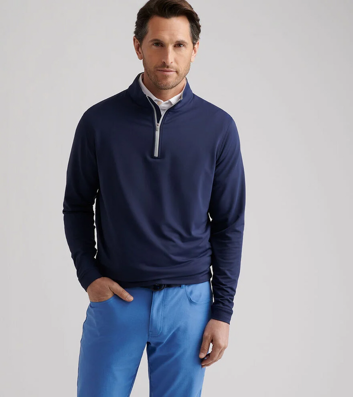 Perth Performance Quarter Zip (Navy)