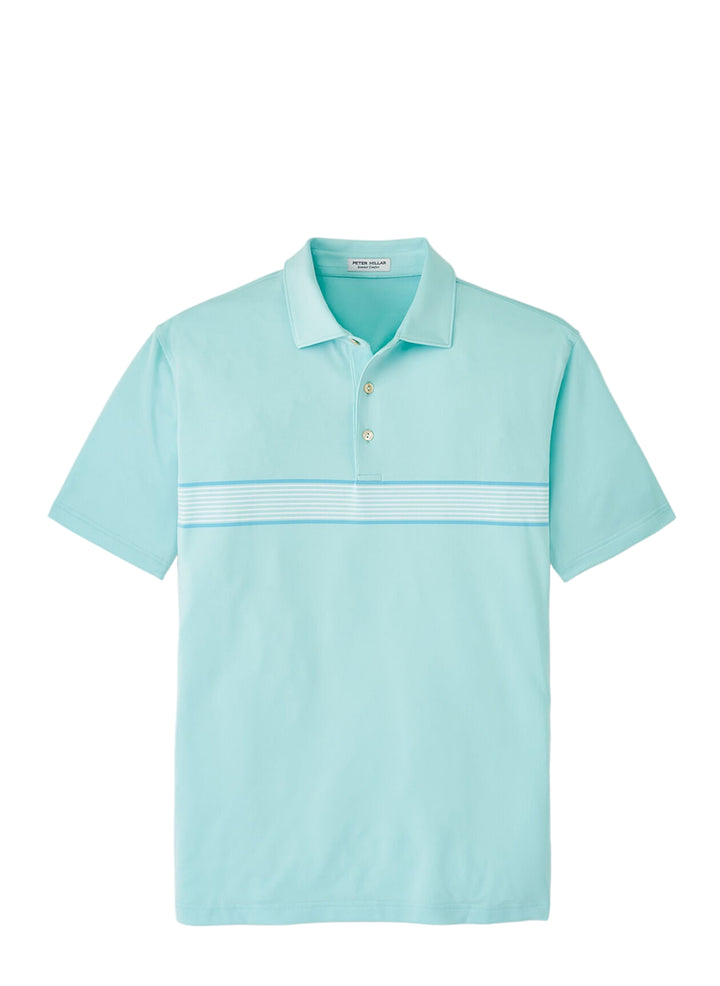 Lane Performance Jersey Polo (Celeste)