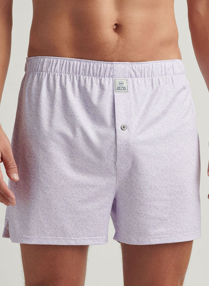 Getaway Perf Boxer Short (White)