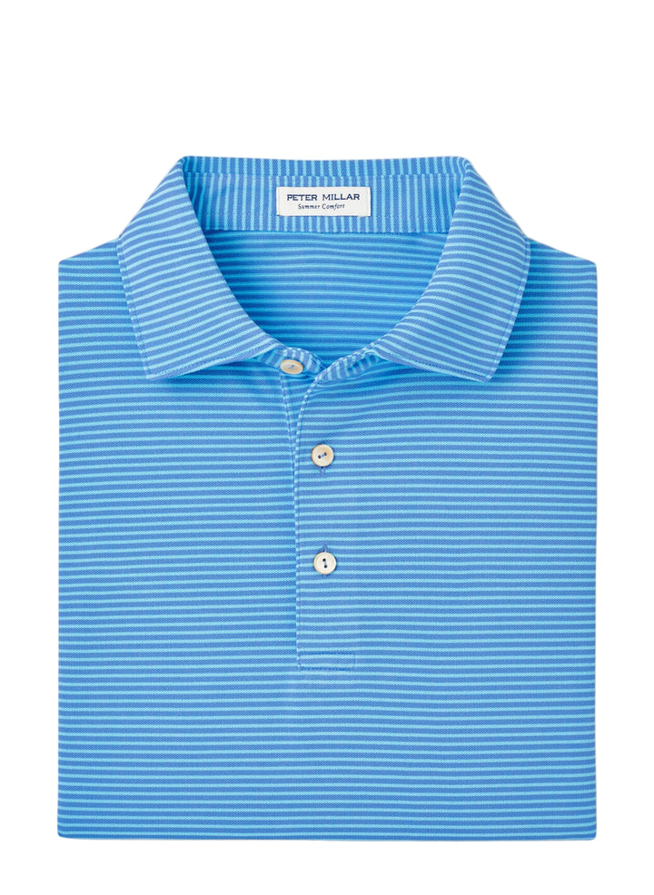 Grace Perf Mesh Polo (Blue Sea)