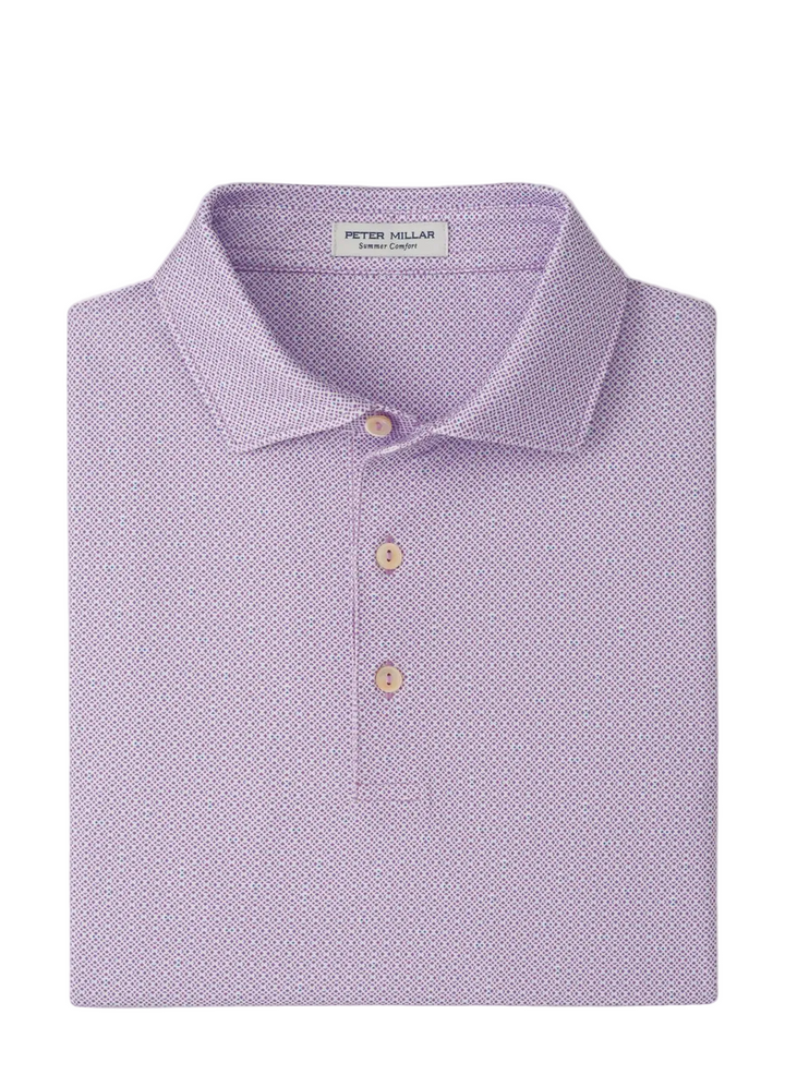 Ashgrove Performance Jersey Polo (Purple Iris)