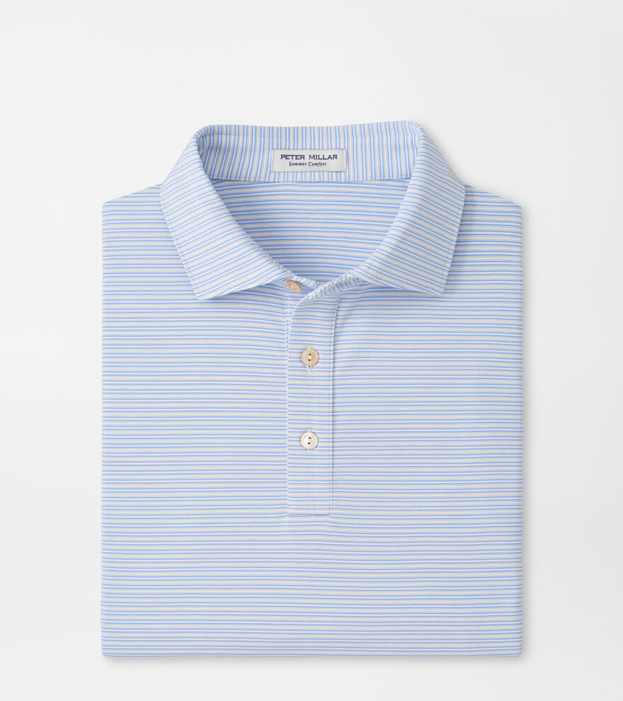 Harrington Performance Jersey Polo (White/Bluebird)