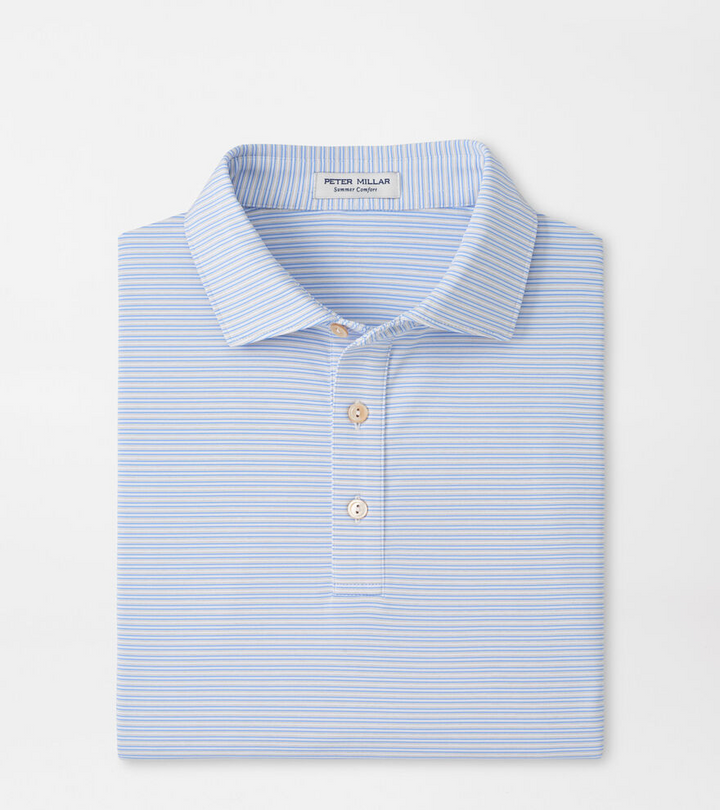 Harrington Performance Jersey Polo (White/Bluebird)