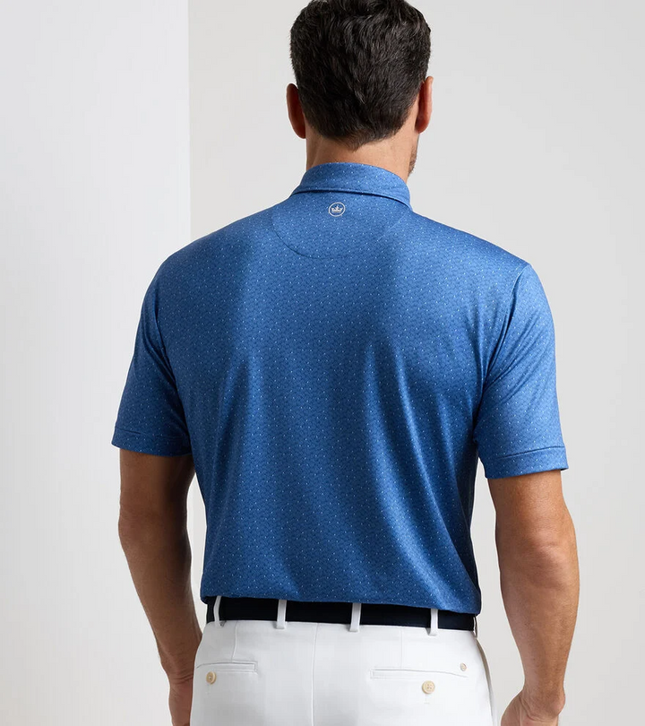 Negroni Performance Jersey Polo (Windsor Blue)