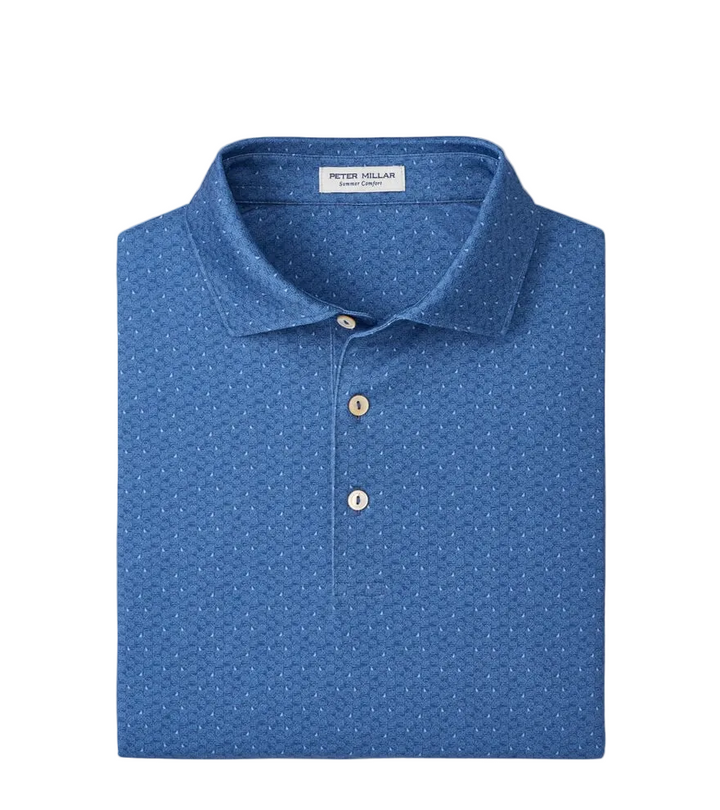 Negroni Performance Jersey Polo (Windsor Blue)
