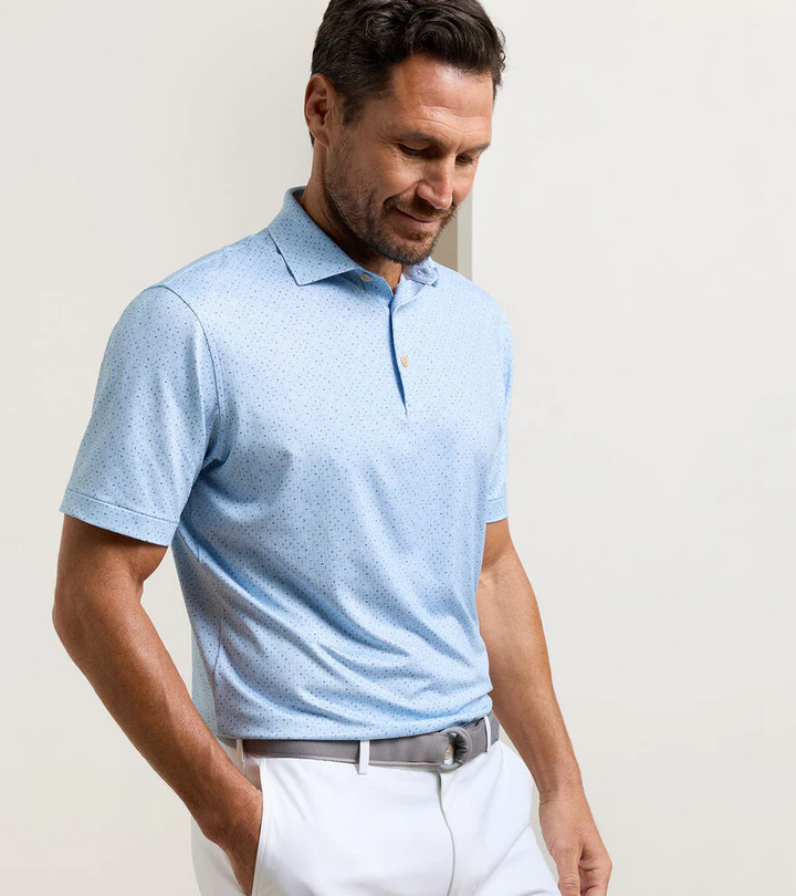 Pennants Performance Polo (Stream Blue)