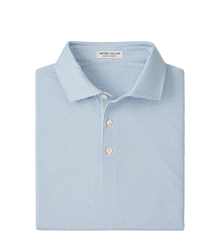 Phoenix Performance Jersey Polo (White/Bluebird)