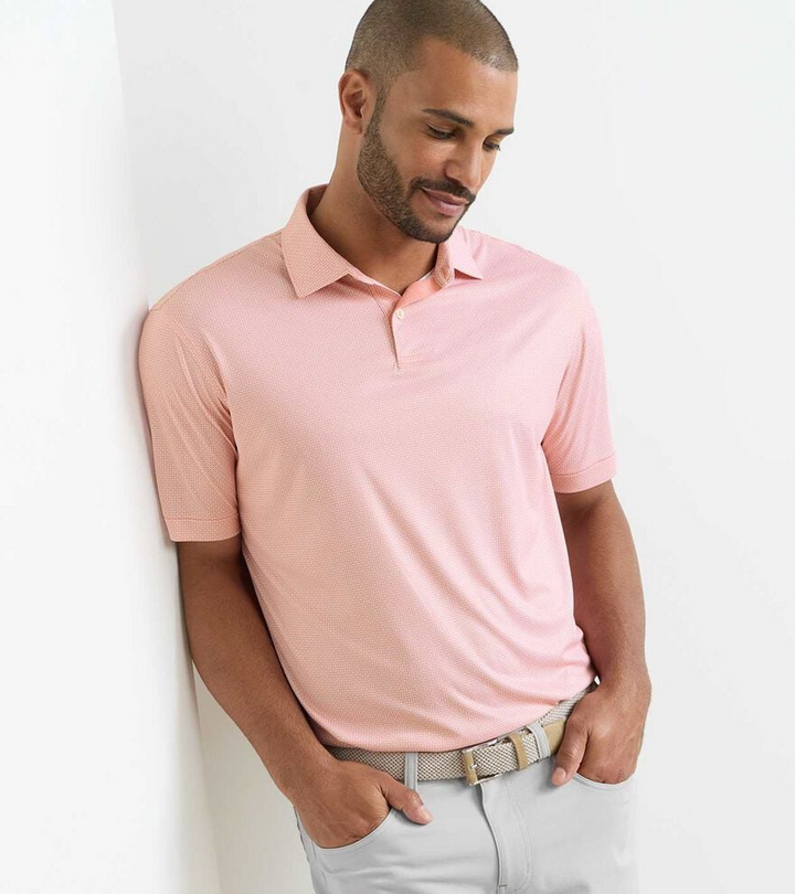 Featherlight Parke Performance Polo (Venetian Pink)