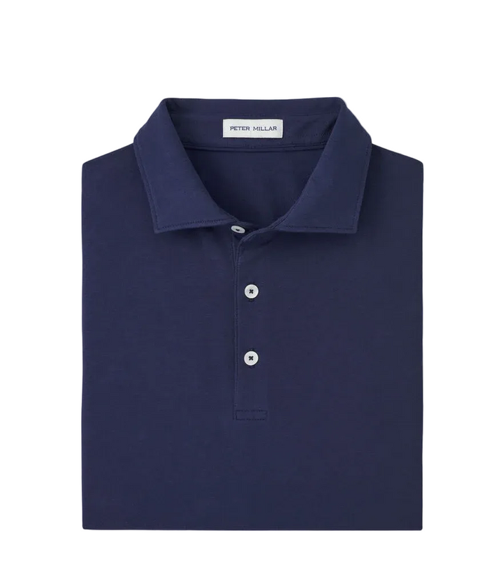 Ryles Crown Flex Cotton Polo (Navy)