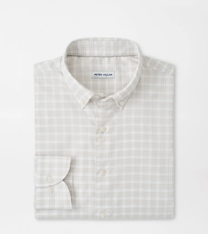 Douglas Crown Lite Cotton Stretch Sport Shirt (Truffle)