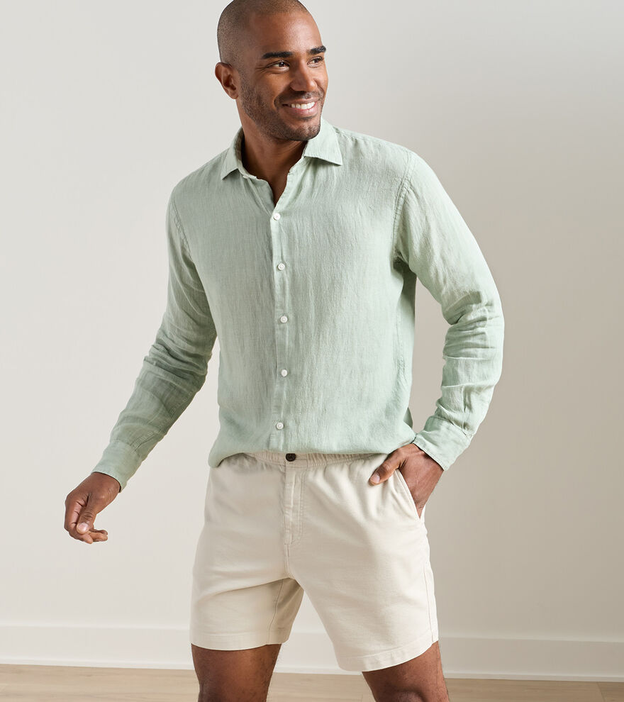 Shoreside Linen Sport Shirt (Grandview)