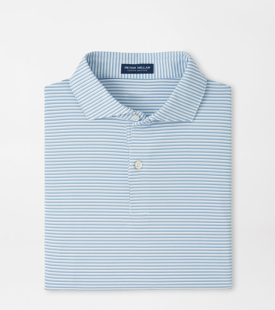Ensemble Performance Jersey Polo (White/Light Willow)