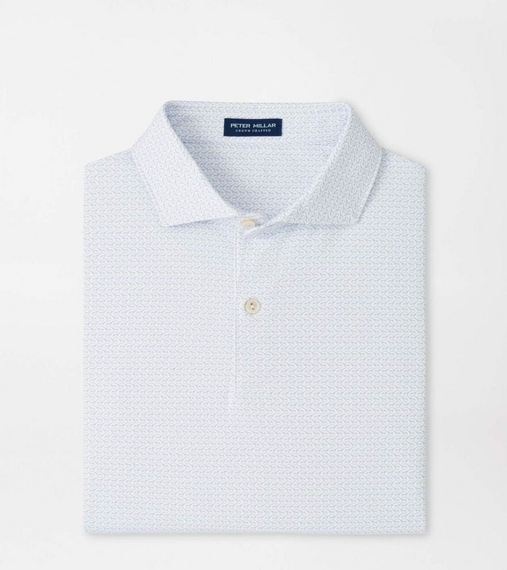 Briar Performance Jersey Polo (White)