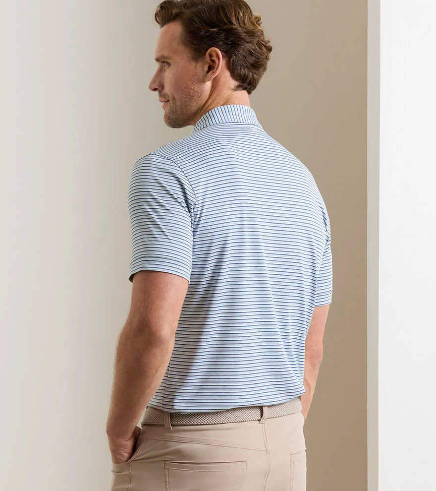 Alda Performance Jersey Polo (Navy)