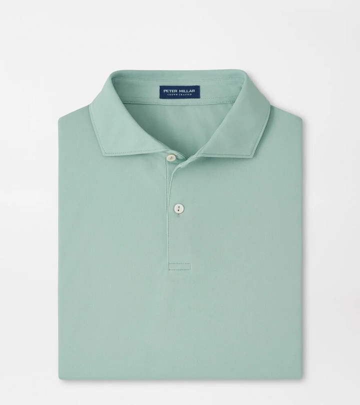 Soul Performance Mesh Polo (Light Willow)