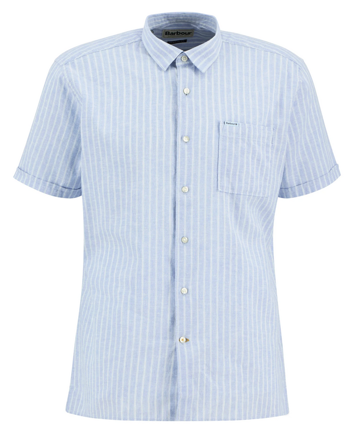 Nelson Striped Summerfit Shirt (Blue)