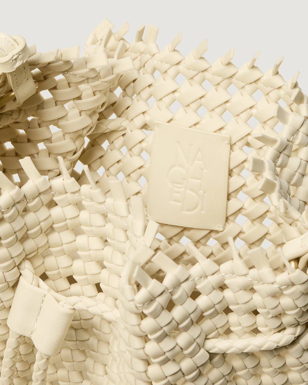 Mallorca Medium Bucket Open Weave (Salt)