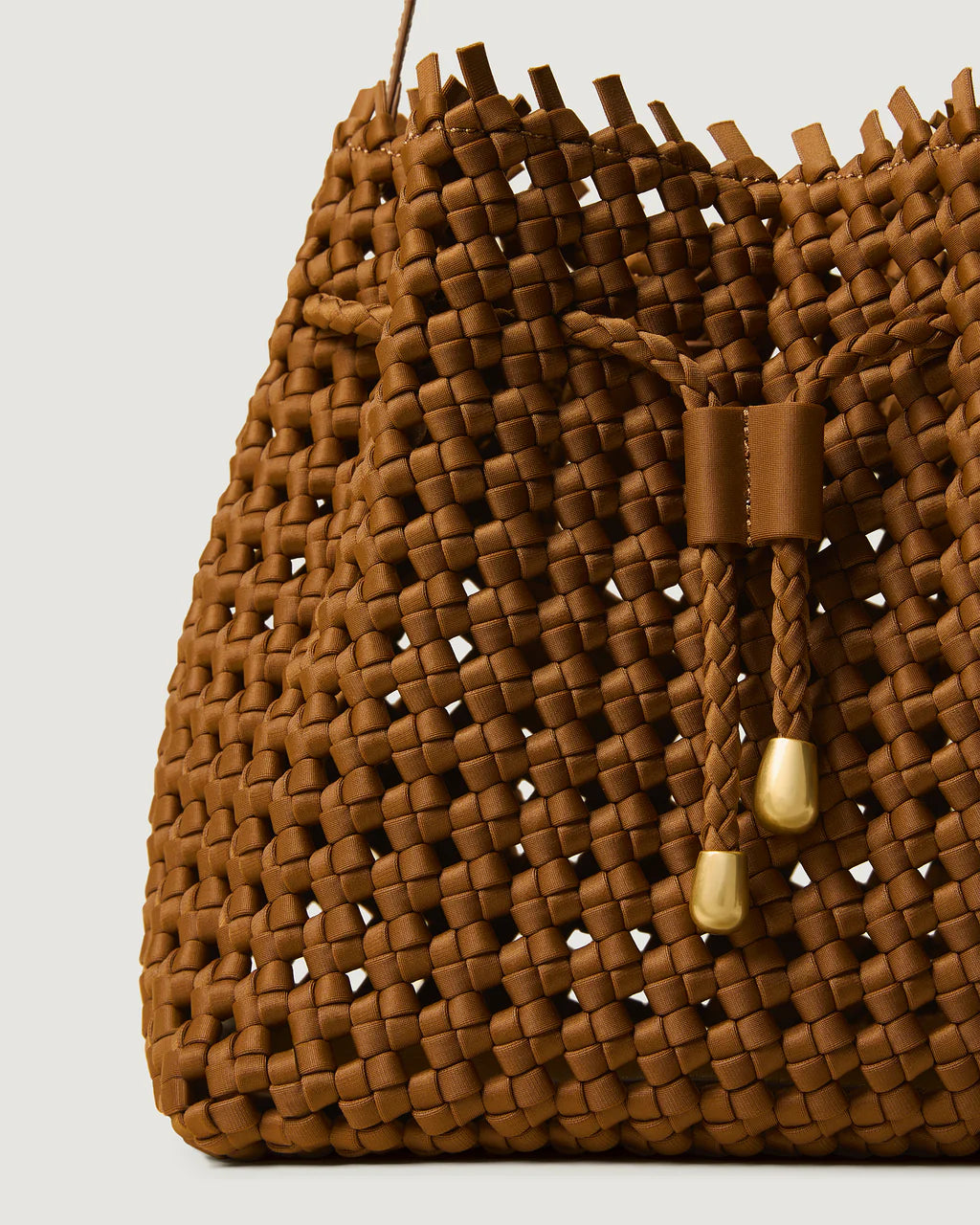 Mallorca Medium Bucket Open Weave (Teak)