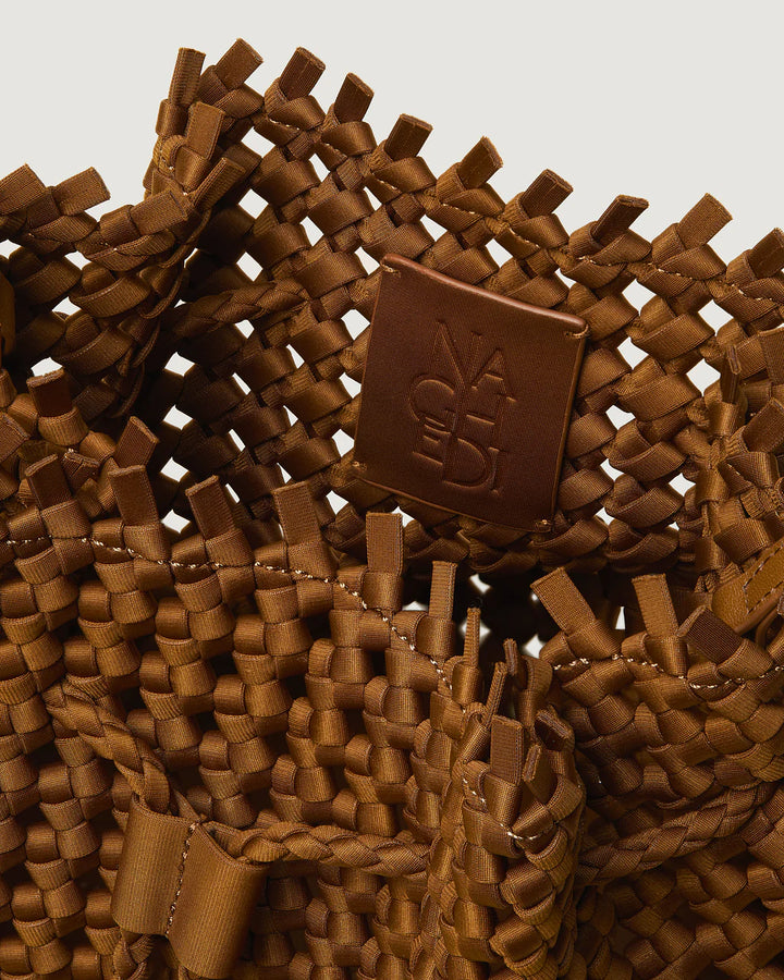 Mallorca Medium Bucket Open Weave (Teak)