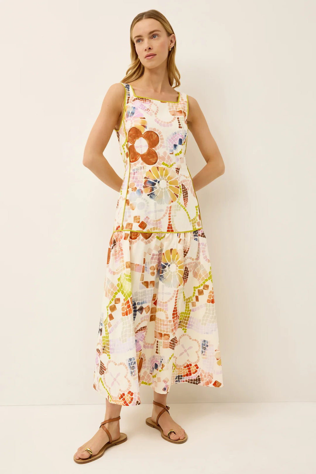 Jada Dress (Travertine)