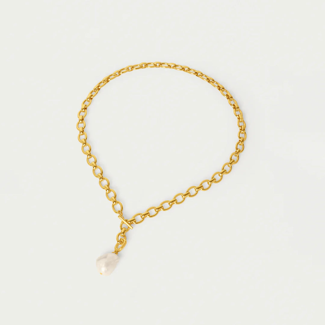 Florence Collar (Gold/Baroque/Pearl)