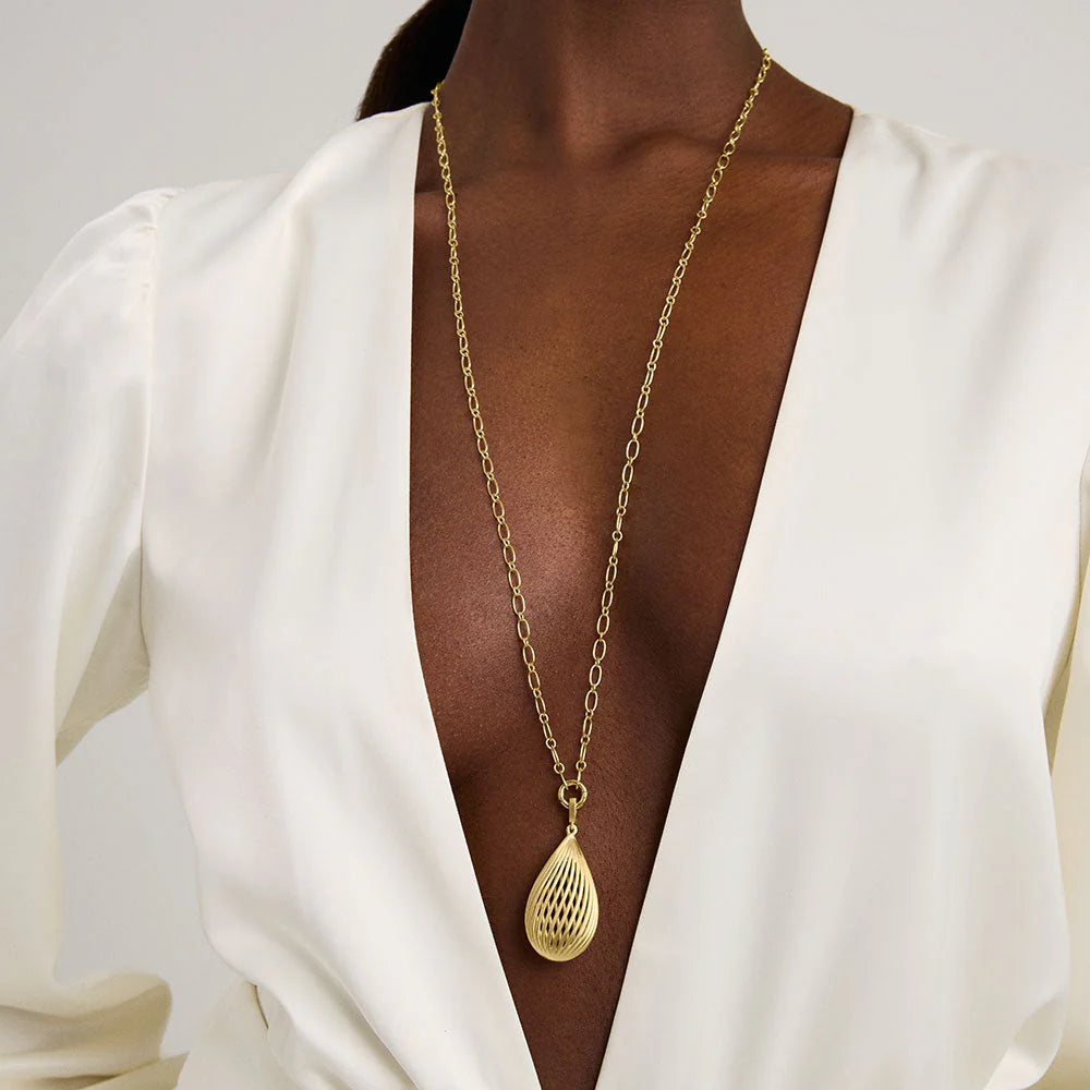 Trancoso Statement Necklace (Gold)