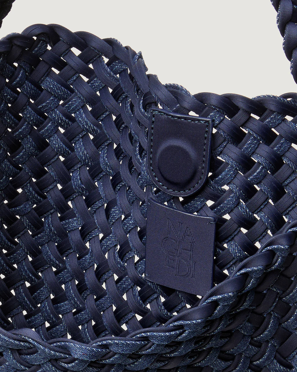 Nomad Medium Hobo Double Weave (Indigo)