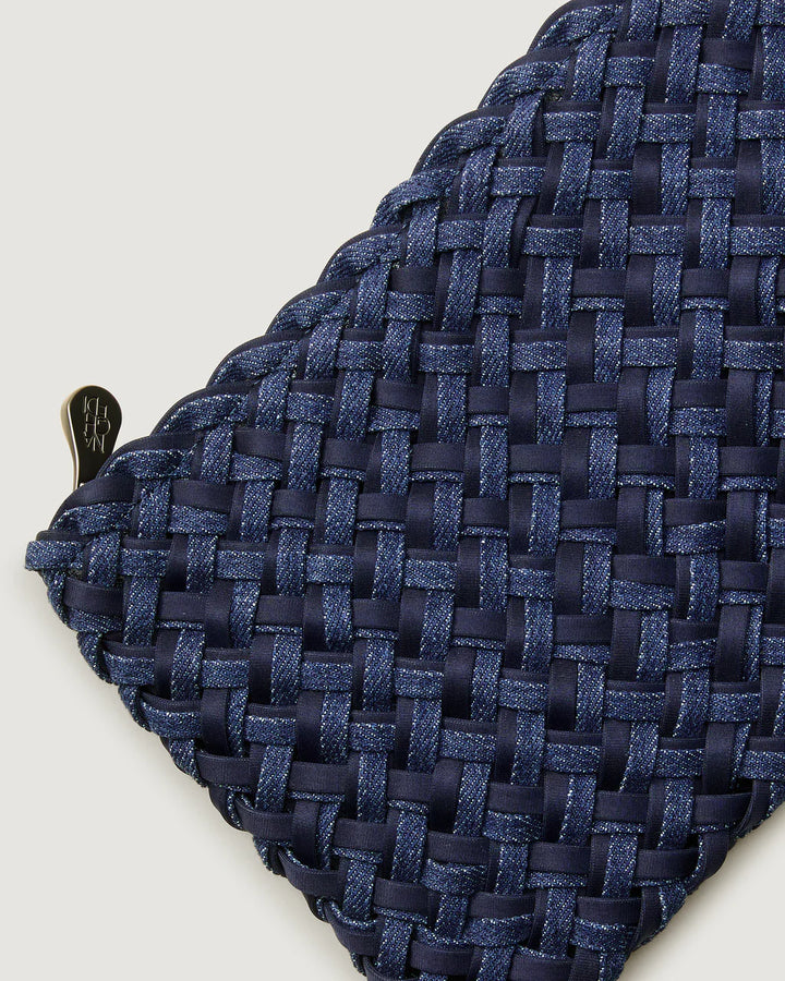 Nomad Medium Hobo Double Weave (Indigo)