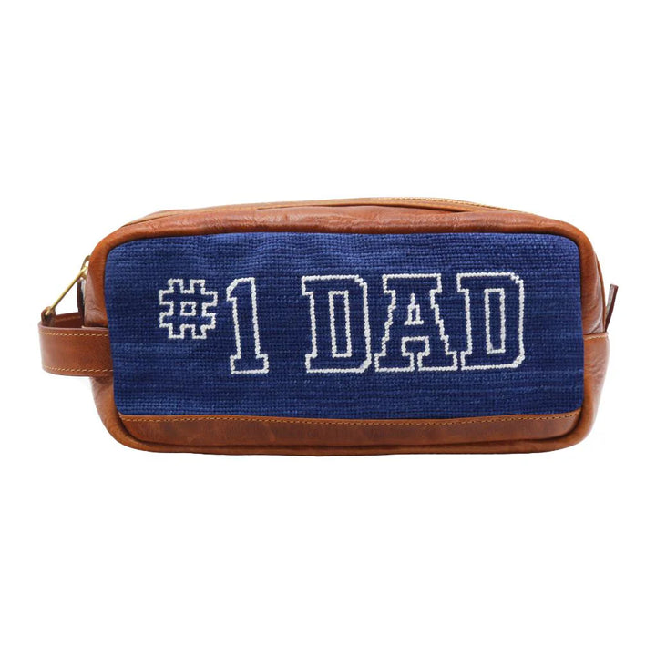 Number One Dad Toiletry Bag (Classic Navy)