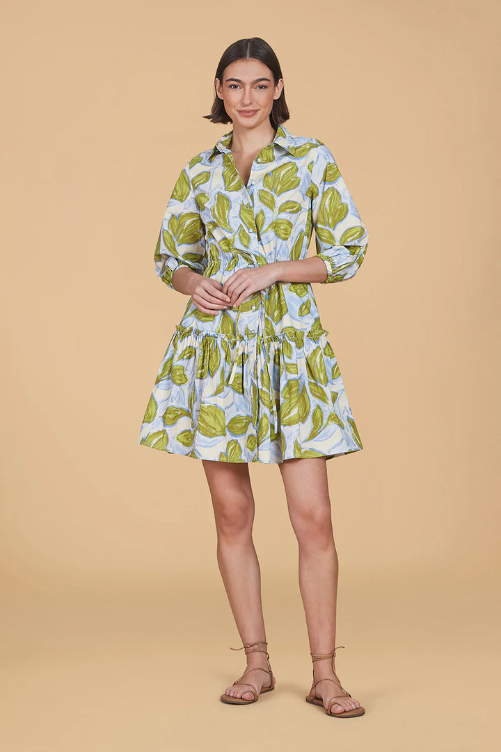 Brynn Dress (Zest Leaves)