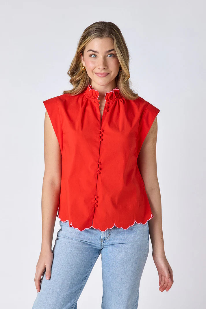 Fritzy Top (Poppy)