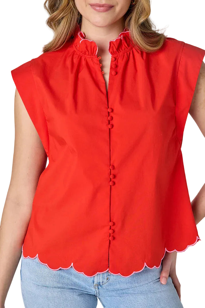 Fritzy Top (Poppy)