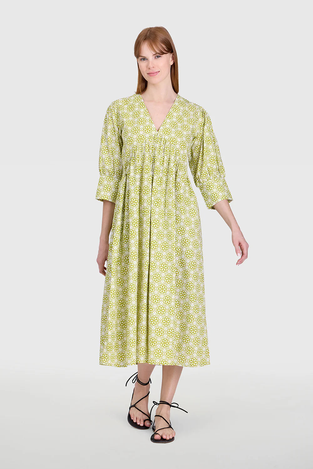 Ingrid Dress (Palm Court)