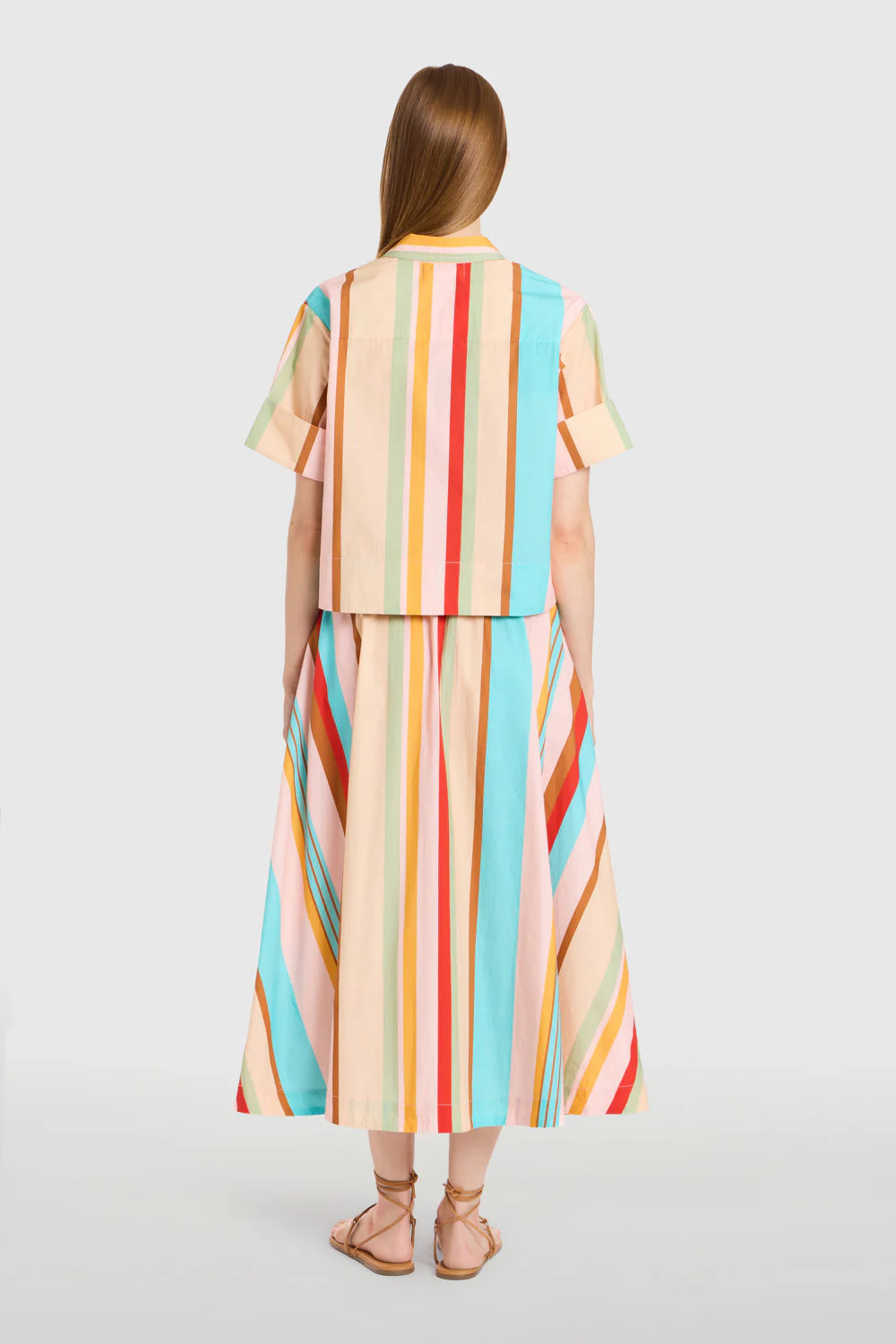Club Shirt/Pavilion Skirt (Amberline Stripes)