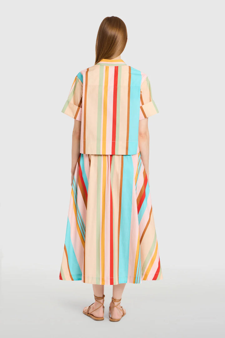 Club Shirt/Pavilion Skirt (Amberline Stripes)