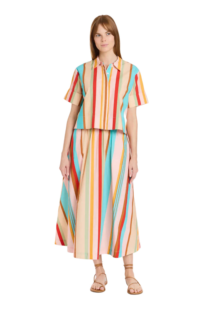 Club Shirt/Pavilion Skirt (Amberline Stripes)