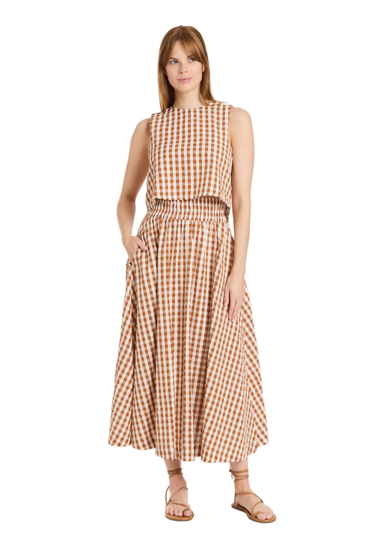 Crop Top/Pavilion Skirt (Field Check)