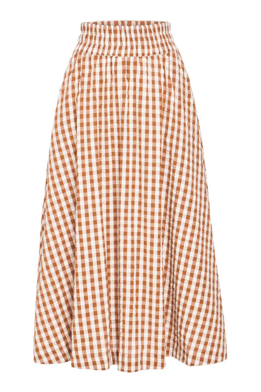 Crop Top/Pavilion Skirt (Field Check)