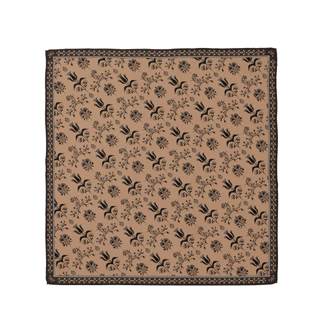 Pepper Block Print Scarf