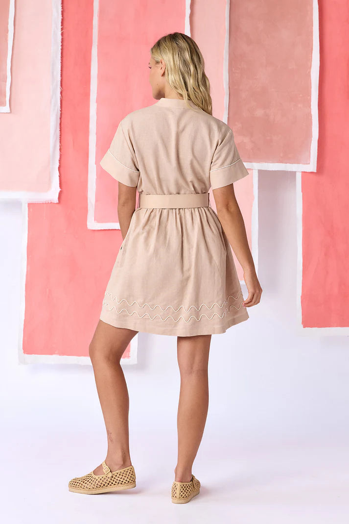 Hayden Dress (Sandstone)