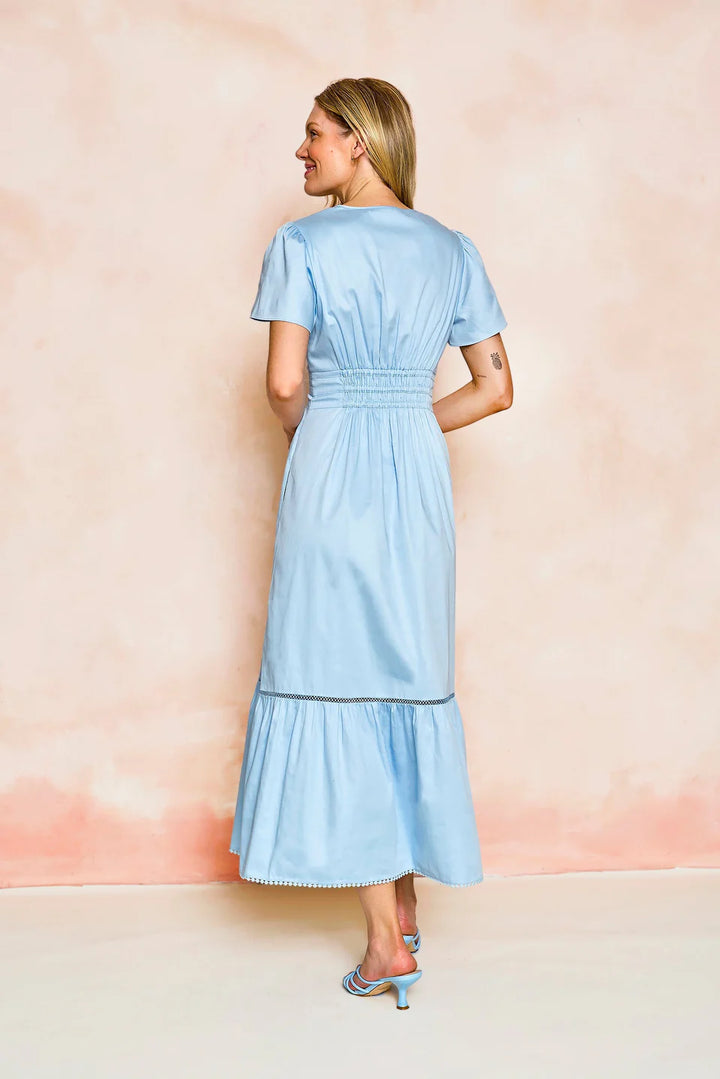 Eloise Dress (Porcelain Sky)