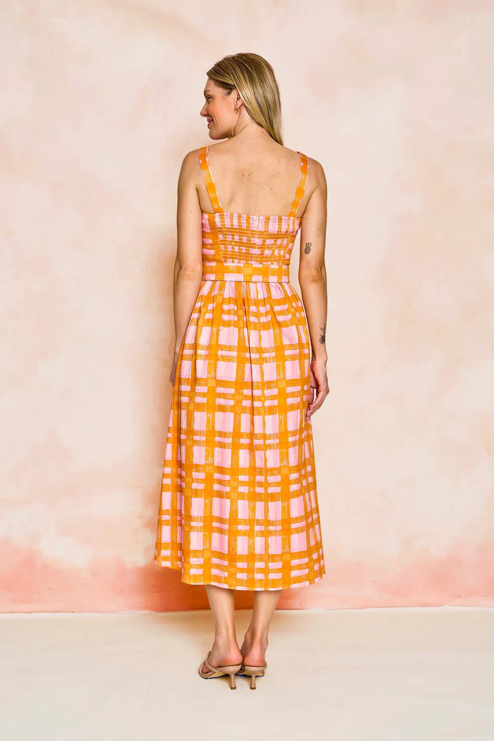 San Miguel Dress (Blossom Gingham)
