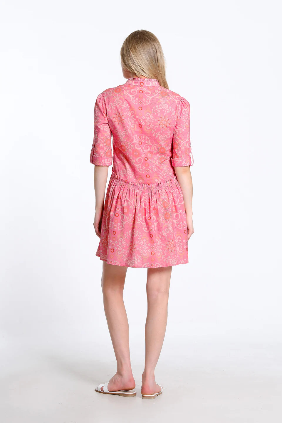 Dunaway Dress (Island Bougainvilla)