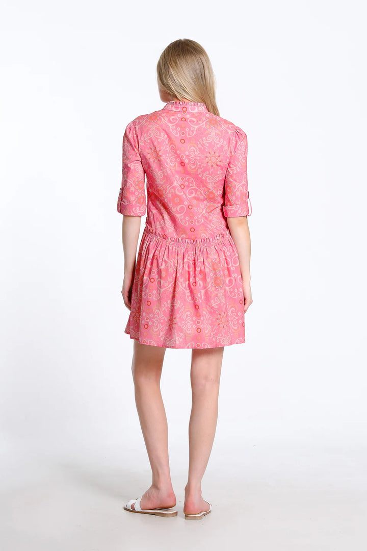 Dunaway Dress (Island Bougainvilla)