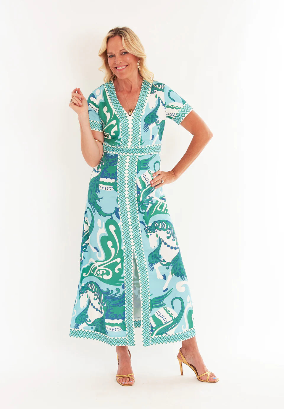 Leland Dress (Nouveau Robbins Egg)