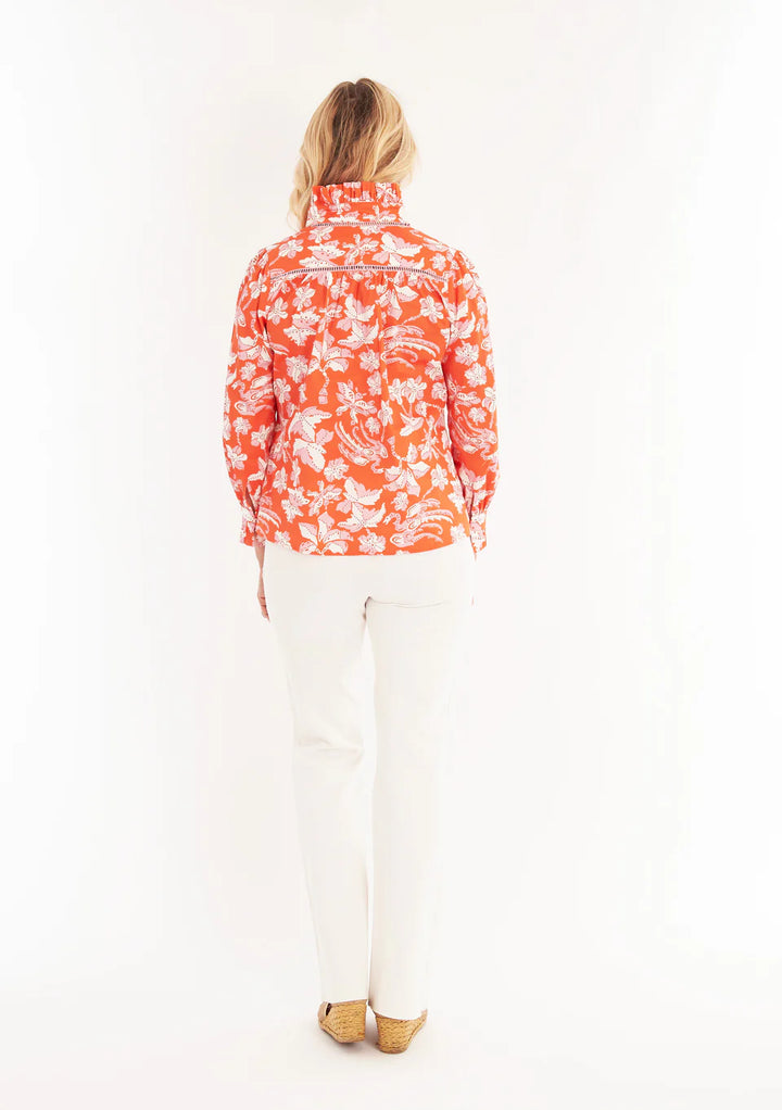 Aspen Blouse (Lingren Papaya)