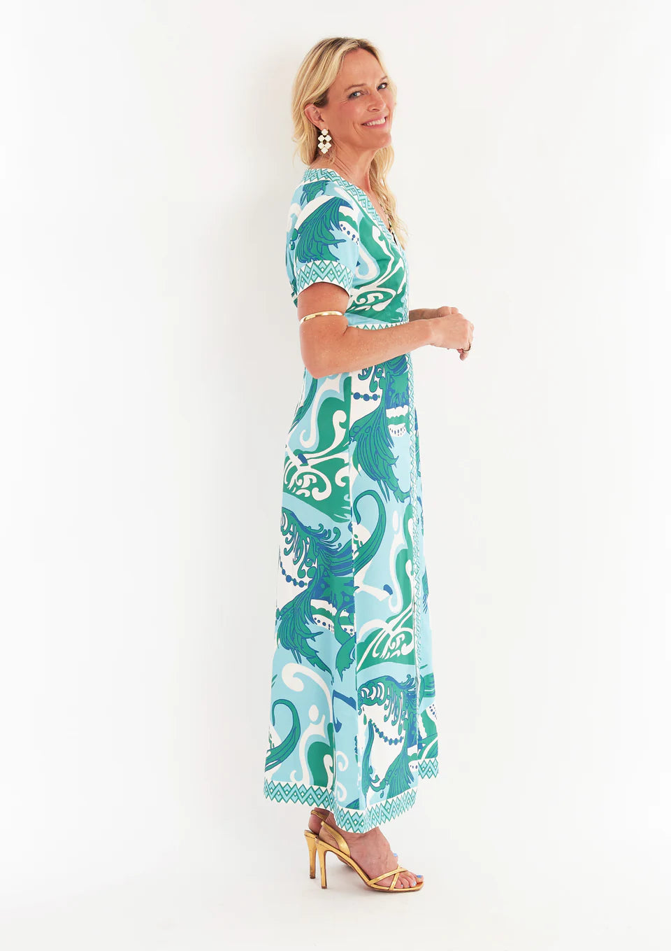 Leland Dress (Nouveau Robbins Egg)