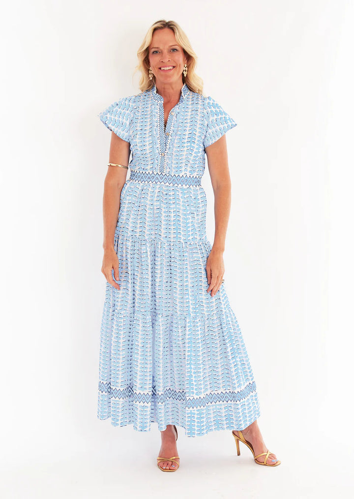Doon Dress (Birch Ocean Breeze)