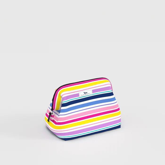 Little Mouth Makeup Bag (Stripe a Pose)