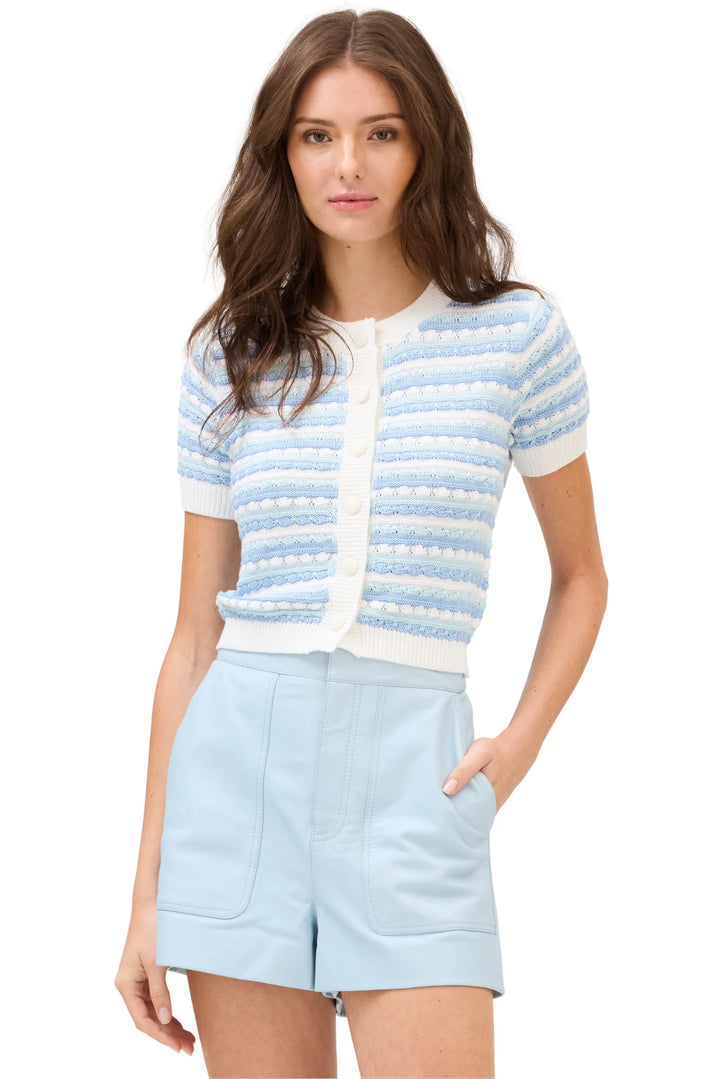 Adelle Cardigan (Blue Mulit)